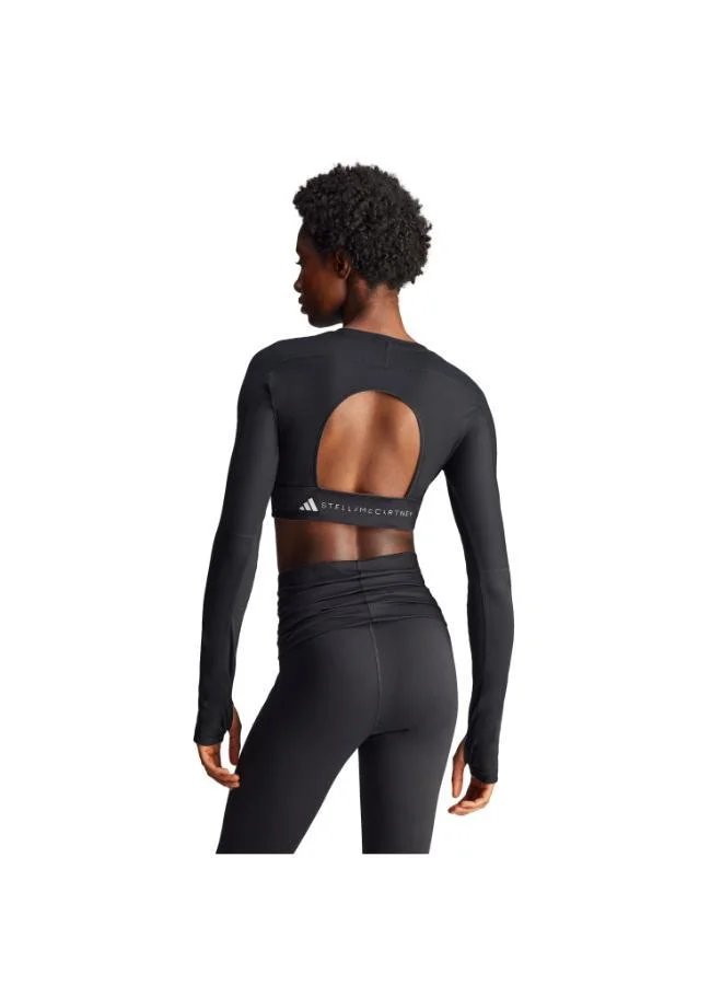 اديداس توب قصيرة بأكمام طويلة adidas by Stella McCartney TrueStrength Yoga