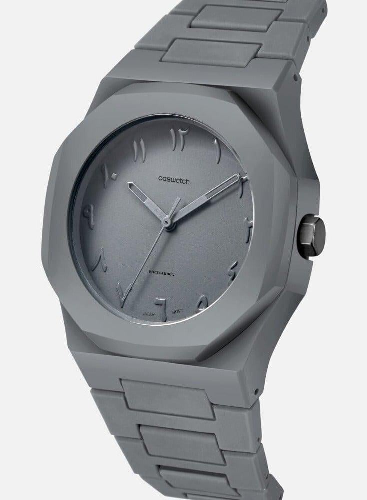 Carbon High quality, waterproof, carbon wrist watch with Arabic numerals - Image 2