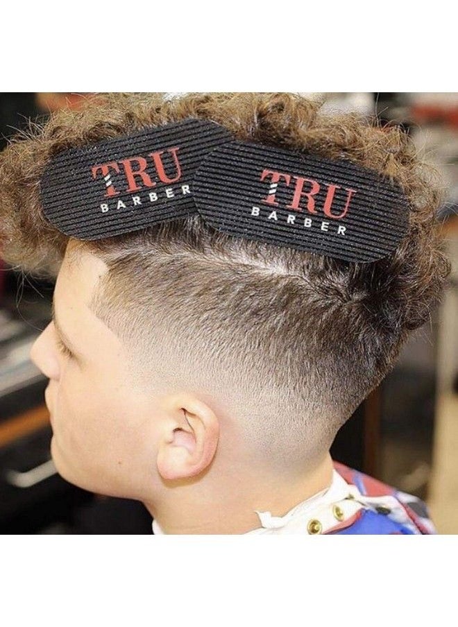 TRU BARBER Hair Grippers Bundle Pack 6 Pcs For Men And Women Salon And Barber Hair Clips For Styling Hair Holder Grips (Black/Red)  - Image 5
