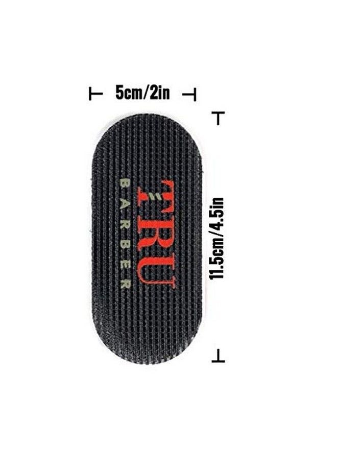 TRU BARBER Hair Grippers Bundle Pack 6 Pcs For Men And Women Salon And Barber Hair Clips For Styling Hair Holder Grips (Black/Red)  - Image 4