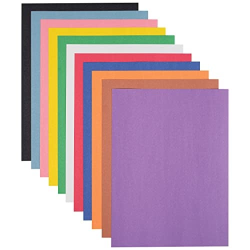 Prang (Formerly SunWorks) Smart-Stack Construction Paper, 11 Assorted Colors, 9" x 12", 300 Sheets - Image 3