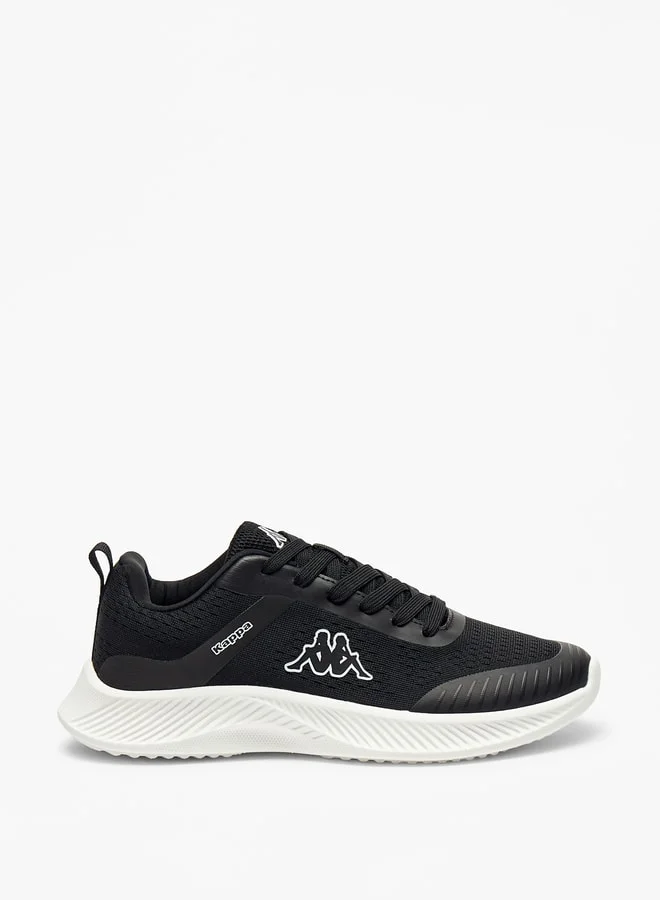 Kappa Women's Textured Sports Shoes with Lace-Up Closure