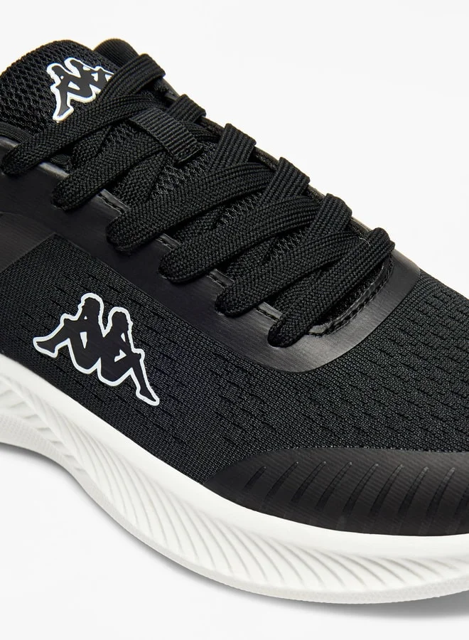 Kappa Women's Textured Sports Shoes with Lace-Up Closure
