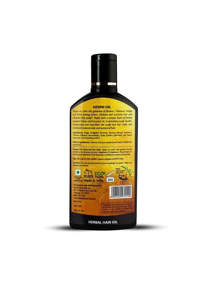 Kerala Ayurveda Kerala Ayurveda Kesini Oil- Herbal Hair Oil Enriched with Amla and Bacopa - Revitalises Scalp, Maintains Natural Color & Texture of Hair, 3.38 Fl Oz  - Image 2