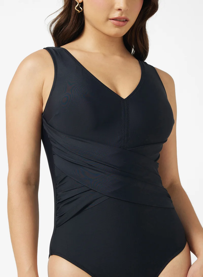 Ginger Ruched Tummy Control Swimsuit