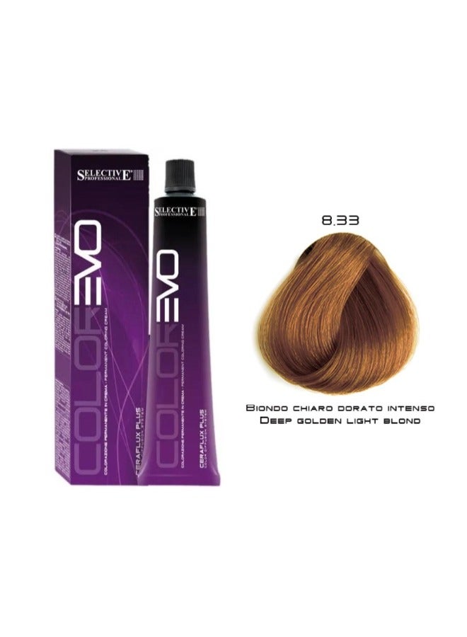 Selective Professional Colorevo  8.33 Deep Golden Light Blonde 100Ml - Image 1