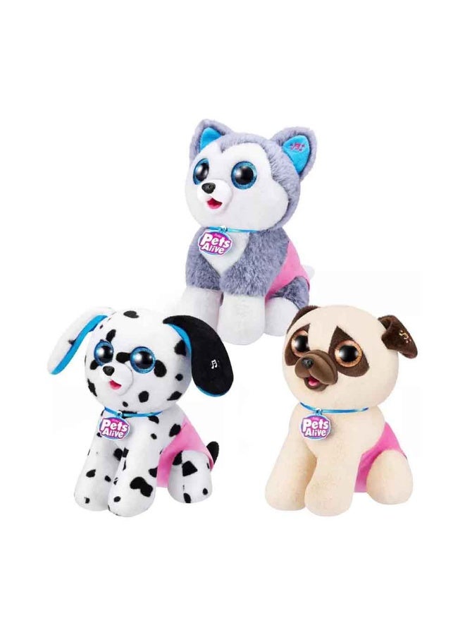 Pets Alive S1 Pooping Puppies Mystery Interactive Plush Toy - Image 1