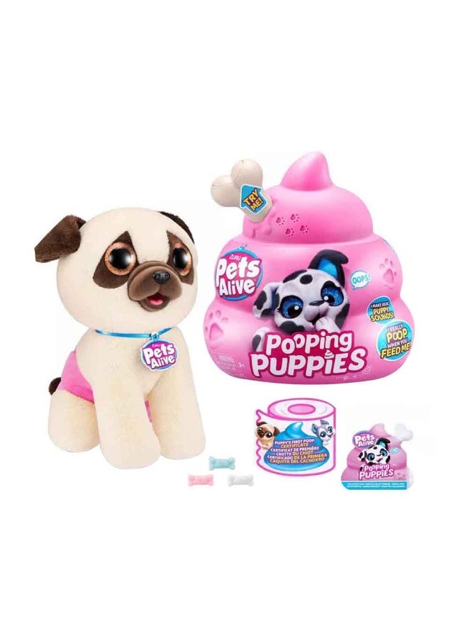 Pets Alive S1 Pooping Puppies Mystery Interactive Plush Toy - Image 4