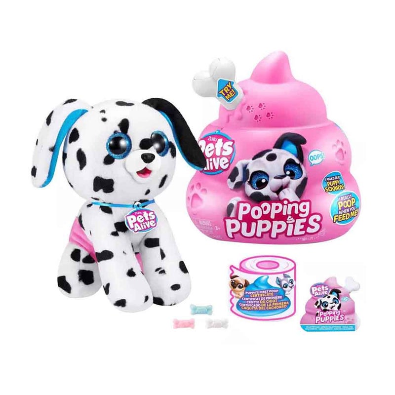 Pets Alive S1 Pooping Puppies Mystery Interactive Plush Toy - Image 3
