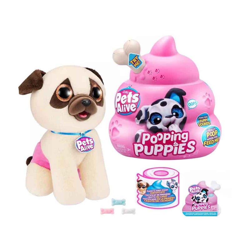 Pets Alive S1 Pooping Puppies Mystery Interactive Plush Toy - Image 4