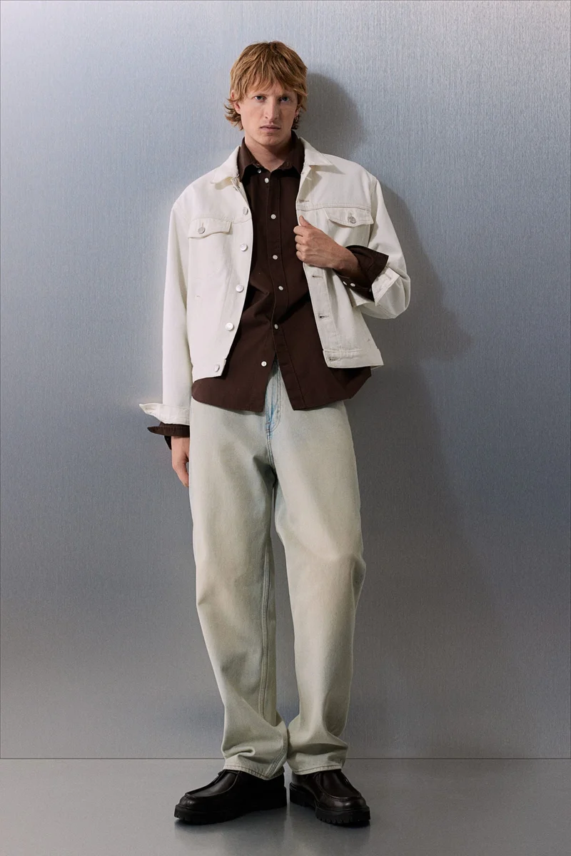 اتش اند ام جينز بقصّة واسعة