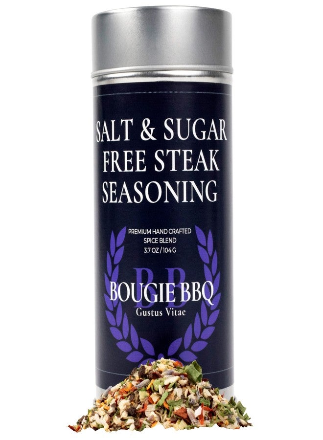 GUSTUS VITAE Salt & Sugar Free Steak Seasoning | Gourmet Seasoning, Artisanal Spice Blend | All Natural, Non GMO | Hand Crafted in Small Batches in USA | No MSG or Artificial Ingredients | GLP-1 Friendly | Sustainably Sourced, Ultra Premium Spice & Rub | Bougie BBQ | Gustus Vitae | #821 - Image 1