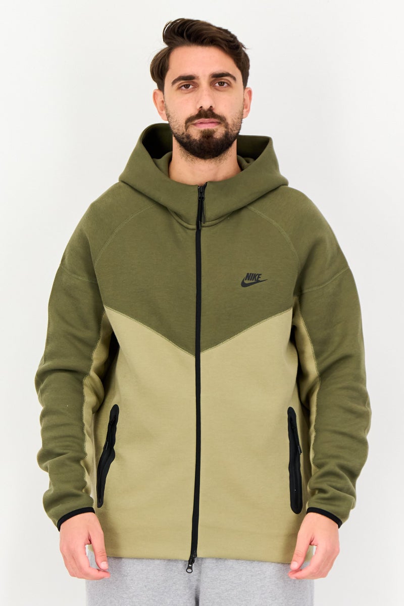 Nike Men Sportswear Fit Long Sleeve Outdoor Full Zip Hoodie, Multicolor - Image 1