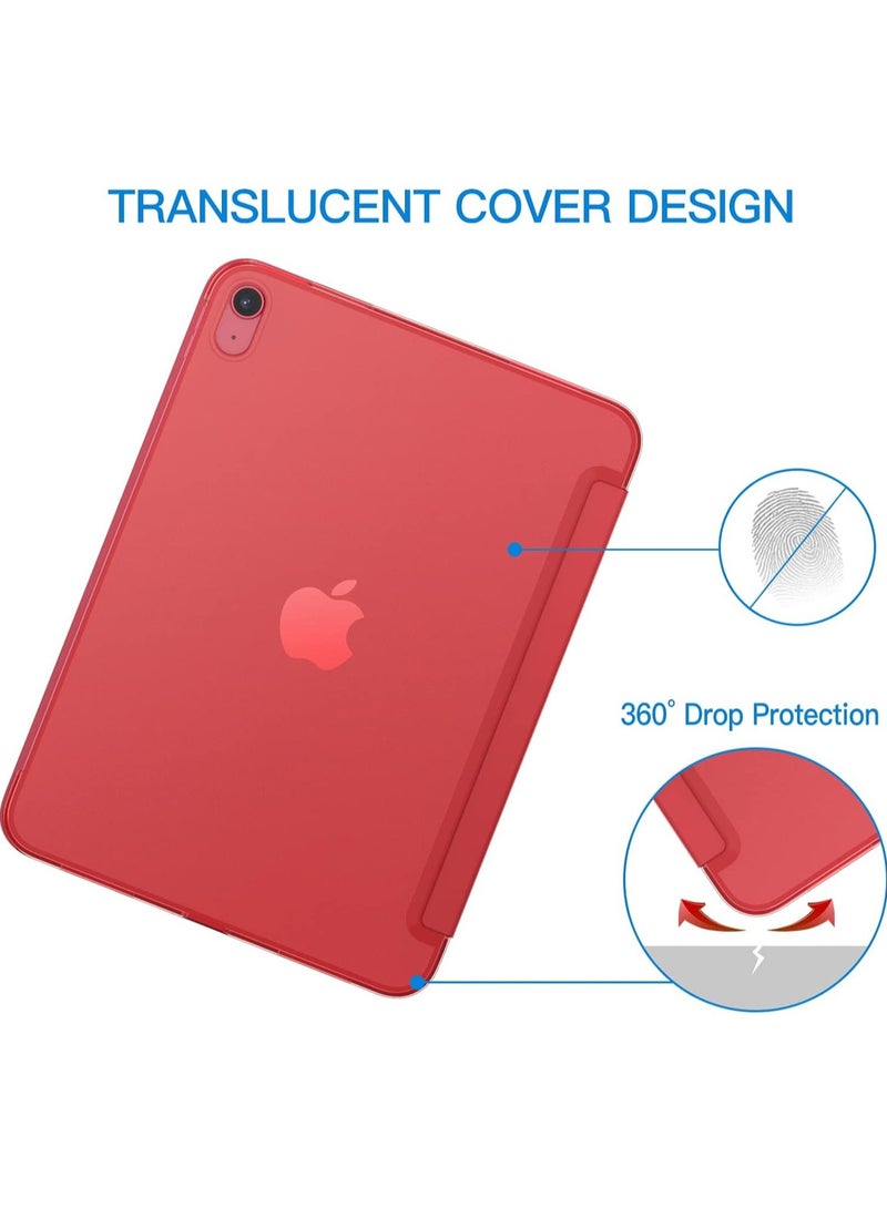 Case Compatible with iPad 9.7/Air 1/Air 2 Case, Slim Stand Hard Shell Back Protective Smart Cover - Image 3