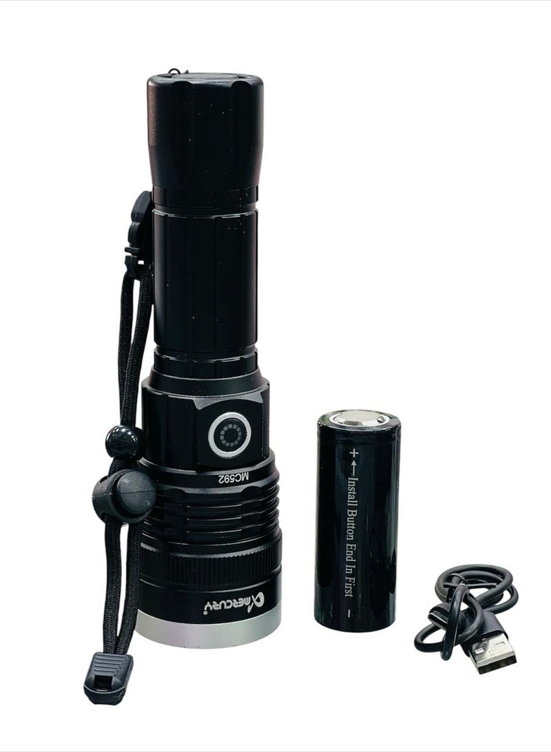 ميركيري صباح يدوي LED قابل للتكبير والتصغير MC592 - Image 2