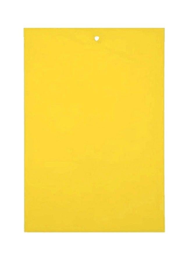 Generic 20-Piece Two-Sided Glue Sticker Fly Trap Catcher Insect Trap Board Yellow 15 x 20 x 1centimeter - Image 3