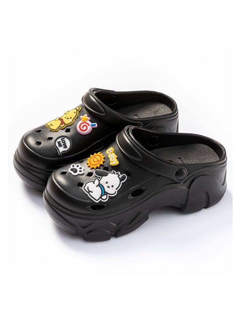 Women's Sandals for Fashion Sandal with Non-slip Soles Thick Sole Breathable perforated shoes Slipper Breathable Slip-on Sandal Women's House Flat Slipper for Indoor Outdoor - Image 1