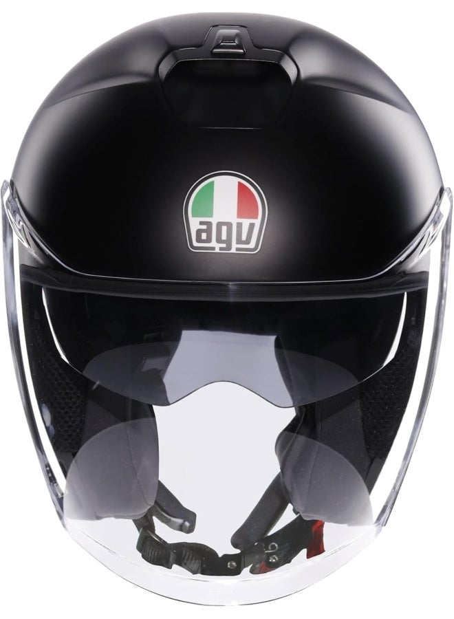 AGV - خوذة دراجة نارية إيريديس E2206، للجنسين، خوذة مع واقي ضد الخدوش مع حماية من الأشعة فوق البنفسجية - Image 2
