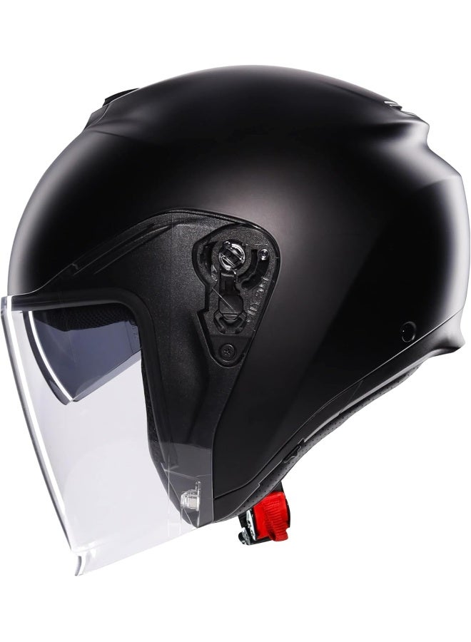 AGV - خوذة دراجة نارية إيريديس E2206، للجنسين، خوذة مع واقي ضد الخدوش مع حماية من الأشعة فوق البنفسجية - Image 5