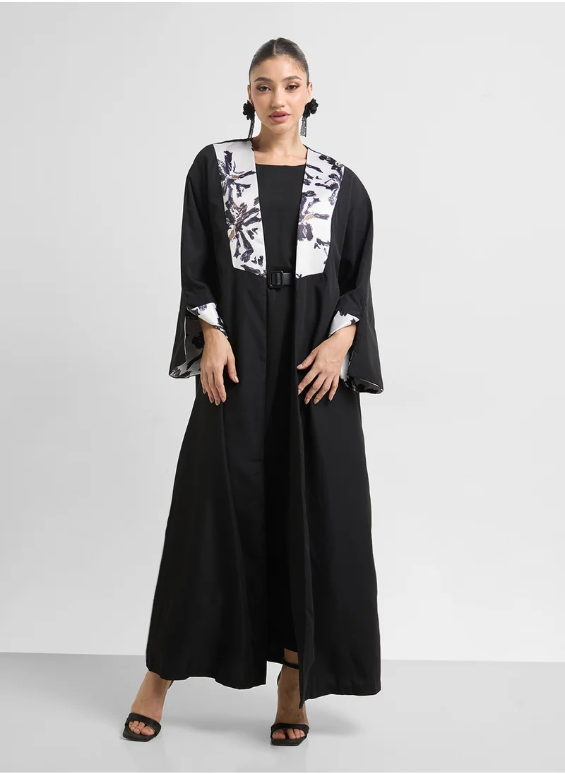 Khizana Monotonal Print Dress