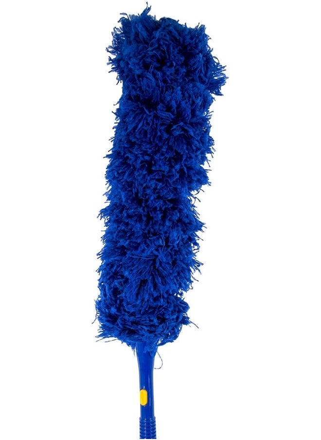 Orchid Neco Telescopic Microfiber Duster Detachable Dusting Tool With Long Handle Premium Dusters For Cleaning Home Ceiling Duster Fan Blinds Resistant Aluminum Pole Feather Duster Cleaner  - Image 1