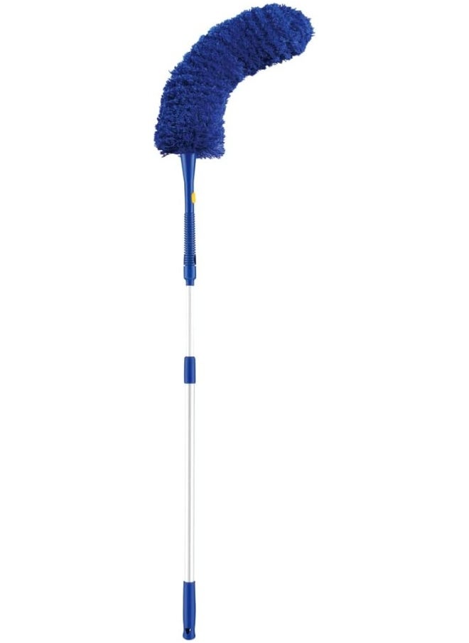 Orchid Neco Telescopic Microfiber Duster Detachable Dusting Tool With Long Handle Premium Dusters For Cleaning Home Ceiling Duster Fan Blinds Resistant Aluminum Pole Feather Duster Cleaner  - Image 2