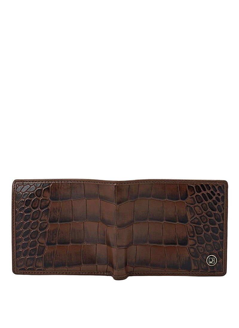 Da Milano Genuine Leather Brown Mens Wallet - Image 5