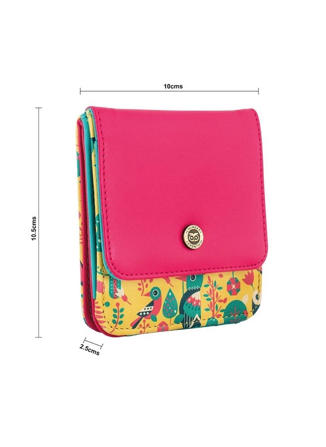 Chumbak Tropical Birdie Wallet - Pink  - Image 5
