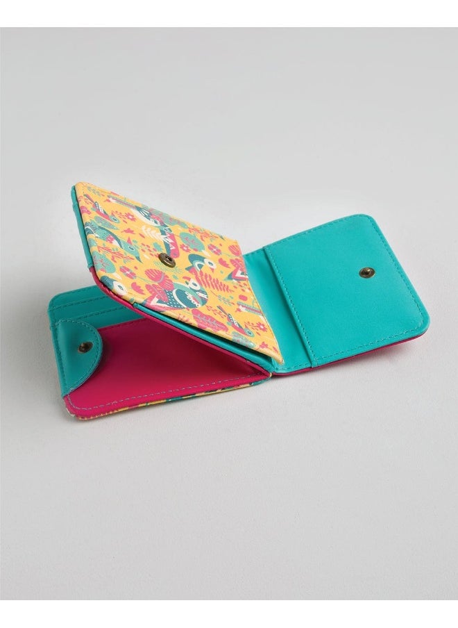Chumbak Tropical Birdie Wallet - Pink  - Image 3