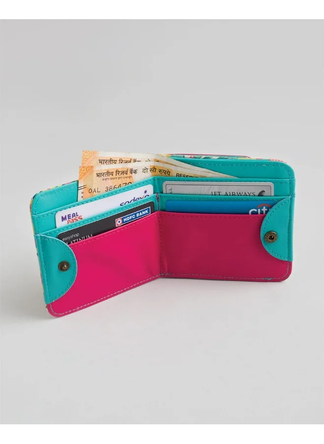 Chumbak Tropical Birdie Wallet - Pink