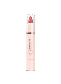 Mineral Fusion Mineral Fusion NEW Sheer Moisture Lip Tint, Buildable Lip Color, Hydrating Lip Balm with Jojoba Oil, Shea Butter & More, Hydrates & Nourishes, FD&C Dye-Free & Hypoallergenic, Confident, Melon Pink 