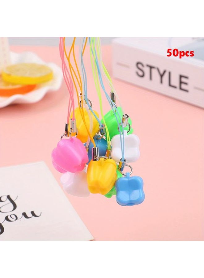 50pcs Colorful Tooth Shape Milk Teeth Storage Boxes Assorted Colors Durable Keepsake Gift - Image 2