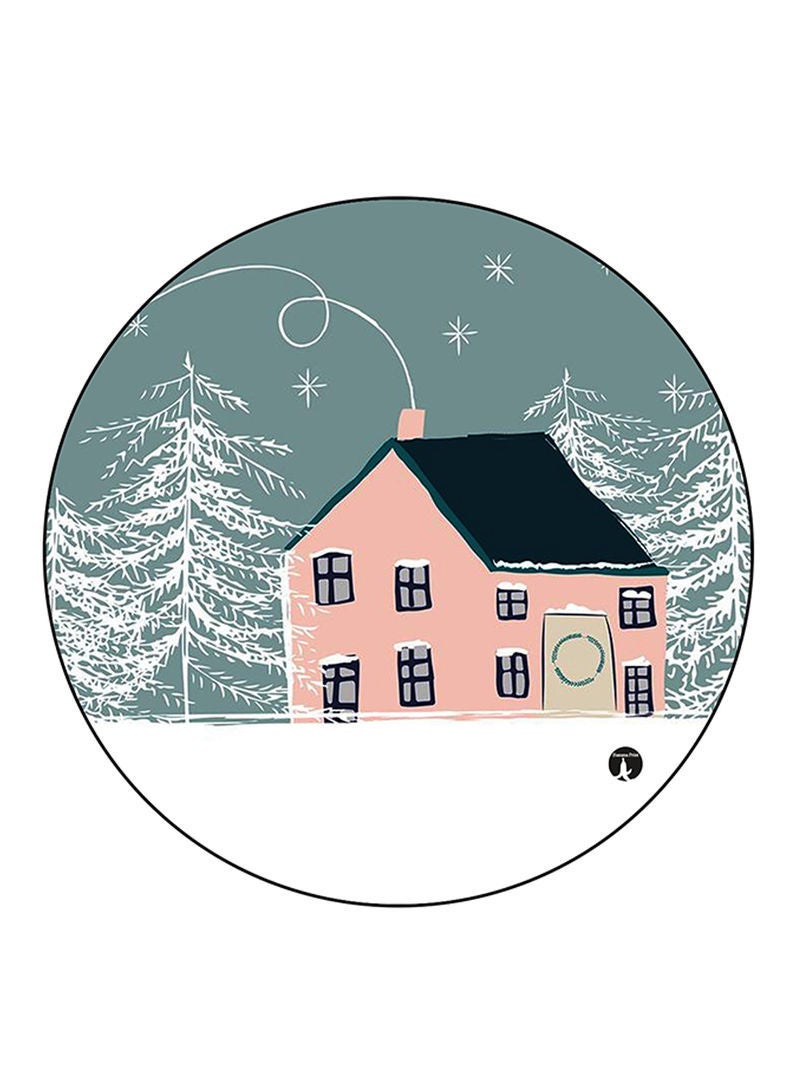 RKN House Printed Mouse Pad  Multicolour