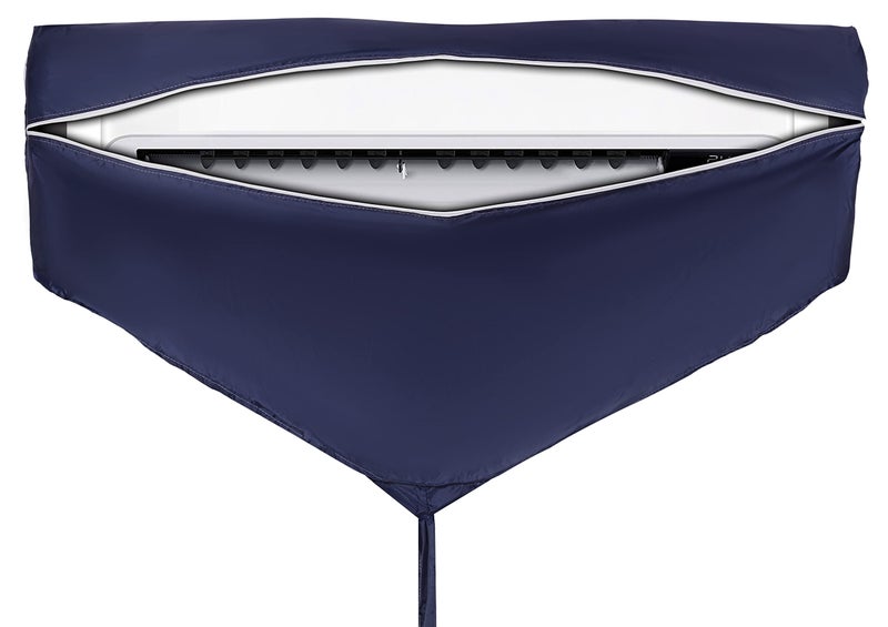 Vintage Pro Split AC Service Wash Bag/Cover For Indoor Unit, Waterproof (2 Ton, Navy Blue) - Image 5