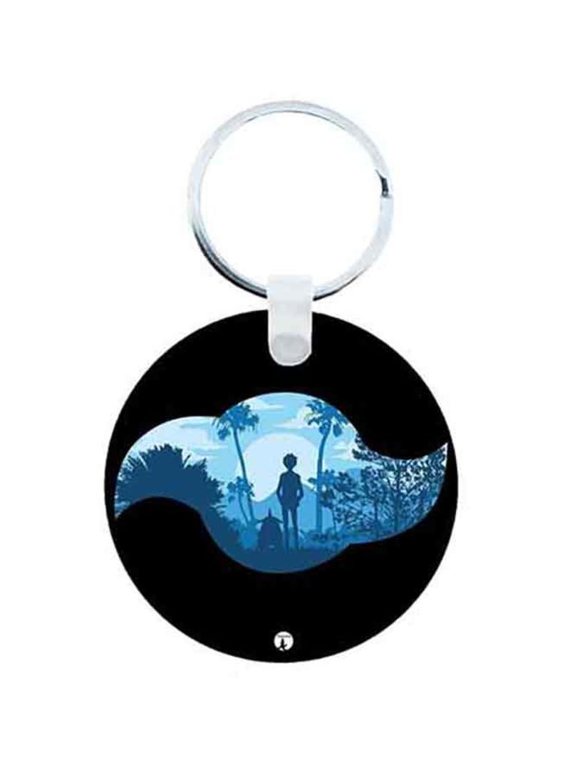 RKN Digimon Anime Wooden Keychain