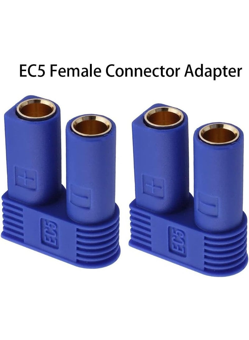 10 أزواج EC5 موصل المقابس ذكر أنثى 5.0 مم موز المقابس موصلات الذهب الرصاصة موصل ل RC ESC LIPO جهاز البطارية المحرك الكهربائي - Image 4