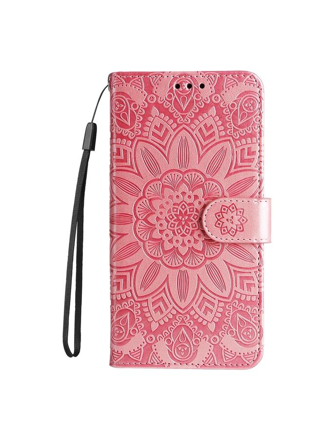 S-TOP Case For Infinix Note 40 Pro 4G / 5G / Note 40 Pro+ Embossed Sunflower Leather Phone Case - Image 2