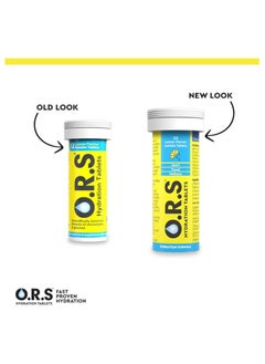 O.R.S. Hydration Tablets Electrolytes Vegan Gluten And Lactose Free Natural Lemon Flavour 12 Tablets  - Image 5