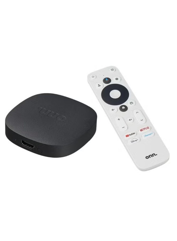 ONN Google TV 4K UHD Streaming Media Box with Voice Remote | Smart Android TV Box with Ultra HD Picture Quality | Fast WiFi Performance, HDMI Compatible | Easy Setup for Netflix, YouTube, Prime Video, Disney+ & More | Smart Home & Voice Control Enabled - Image 3