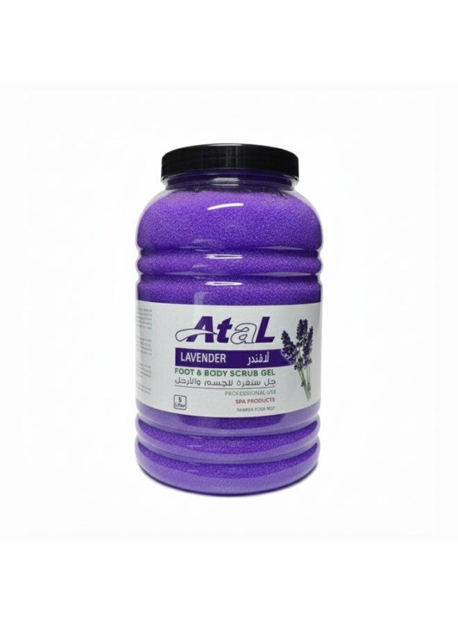 ATAL Body and Foot Scrub Gel 5 kg – Lavender