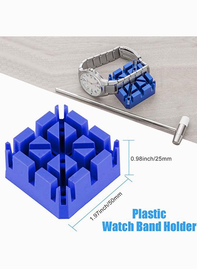 Generic Watch Repair Kit, Band Strap Link Pin Remover Removal Adjustable Tool, Spring Bar Tool Kit with Straps - Image 3