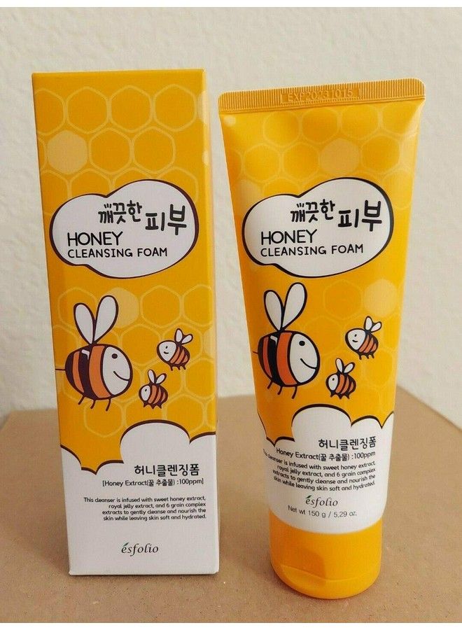 esfolio Honey Cleansing Foam (5.29Oz150G) - Image 2