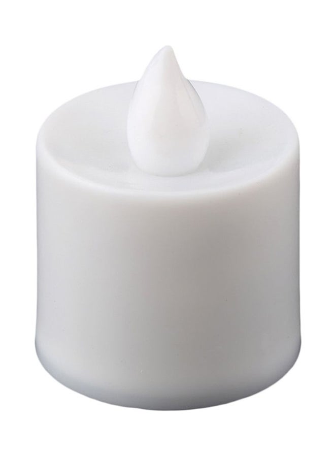 OUTAD 3-Piece LED Electronic Flameless less Candle Lights With Remote Control White - Image 2