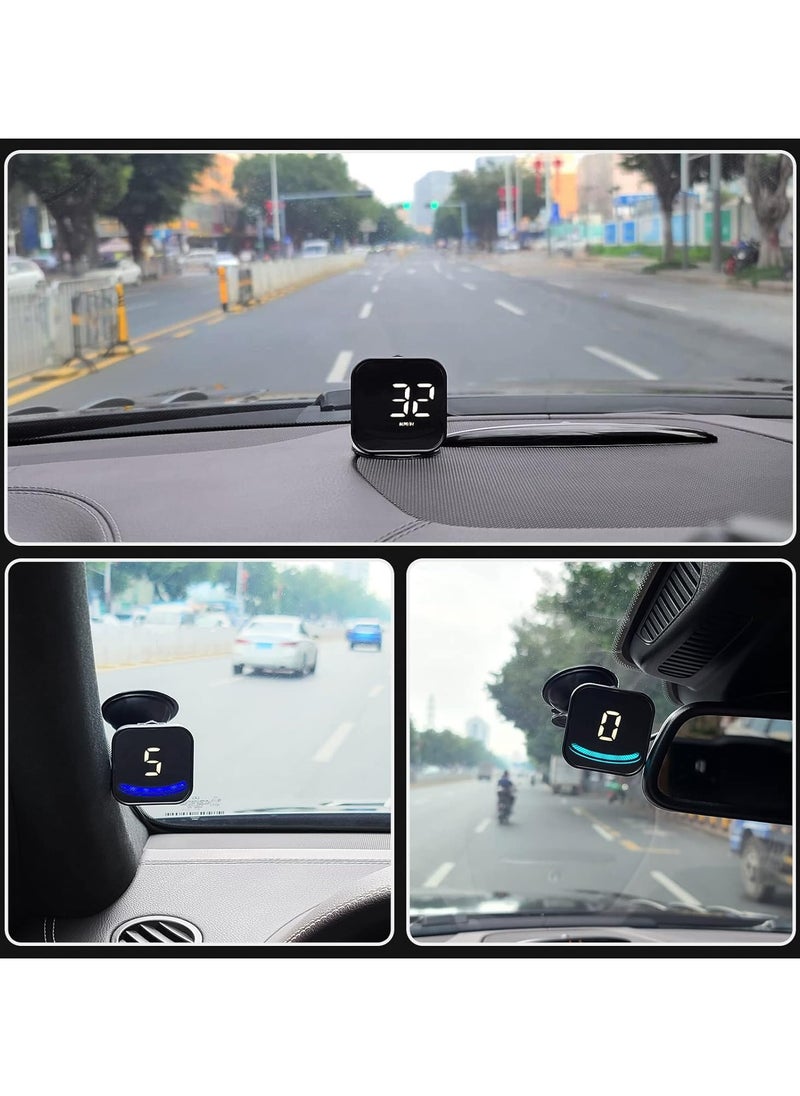 Generic - Digital GPS Speedometer G4 Universal Head-Up Display for All Vehicles, Multifunction HUD with Real-Time Speed Meter, Easy Plug & Play Setup, Accurate MPH/KM/H Speed Tracking - Image 1