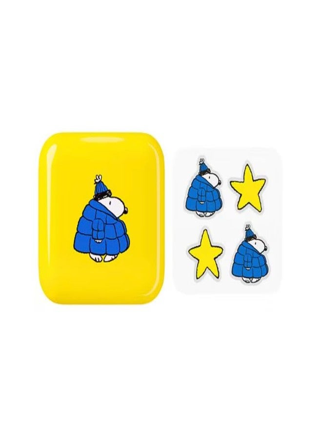 Starface World Starface Hydro-Star Big Snoopy Blue Puffer Compact Kit, Absorb Fluid and Reduce Redness, Vegan and Cruelty-Free Skincare (32 Count) - Image 1