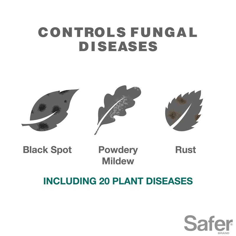 Safer علامة سيفر 5192-6، 16 أونصة زيت رذاذ زراعي وسبات مركز، عبوة واحدة، أخضر - Image 5