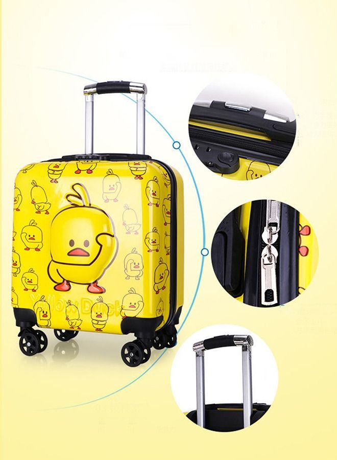 CityRiya-Long Kids Luggage Travel Suitcase Children's Carry on Luggage 20" Cartoon Rolling Trolley Case Ride-on Wheeled Suitcase for Children Toddlers Boys Girls  - Image 3