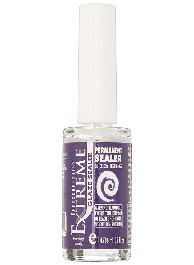 Backscratchers Extreme Permanent Glaze Sealer - Clear Permanent Top Coat - Long Lasting - High Gloss and Quick Dry - Image 1