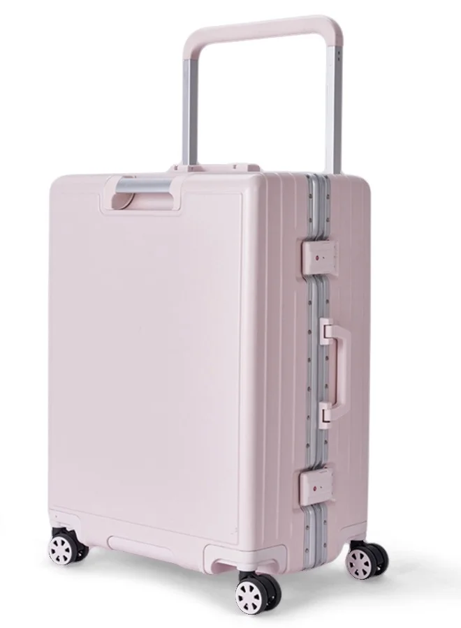 LIMRA Travel Bags From Limra Made Of PC , Consisting of Two Pieces , Size 21"-25" Inches, Pink Color