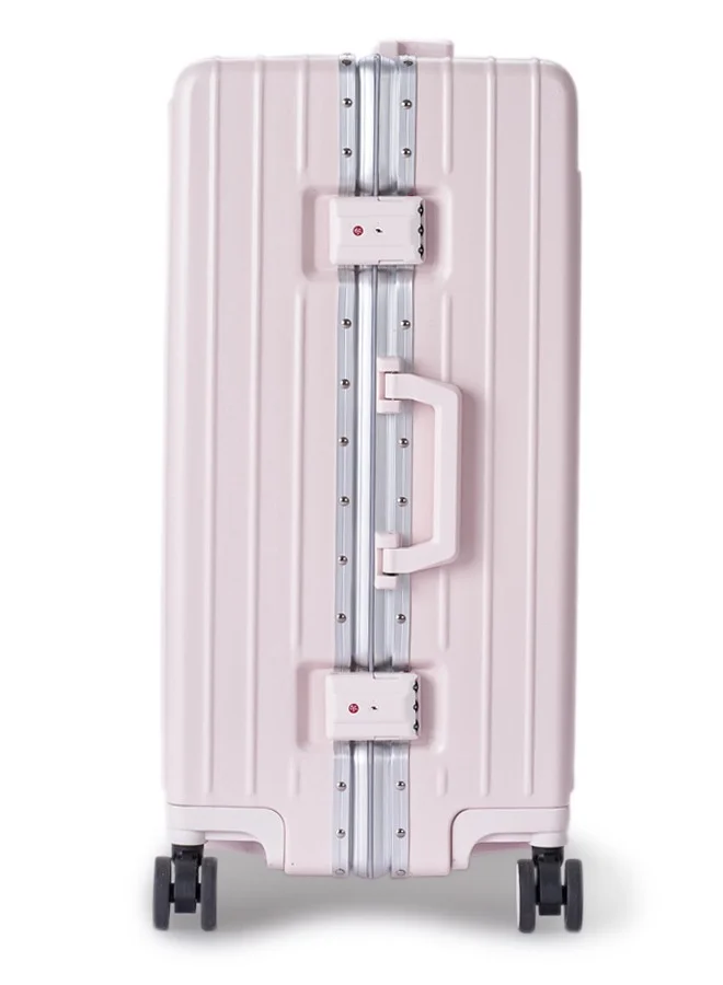 LIMRA Travel Bags From Limra Made Of PC , Consisting of Two Pieces , Size 21"-25" Inches, Pink Color